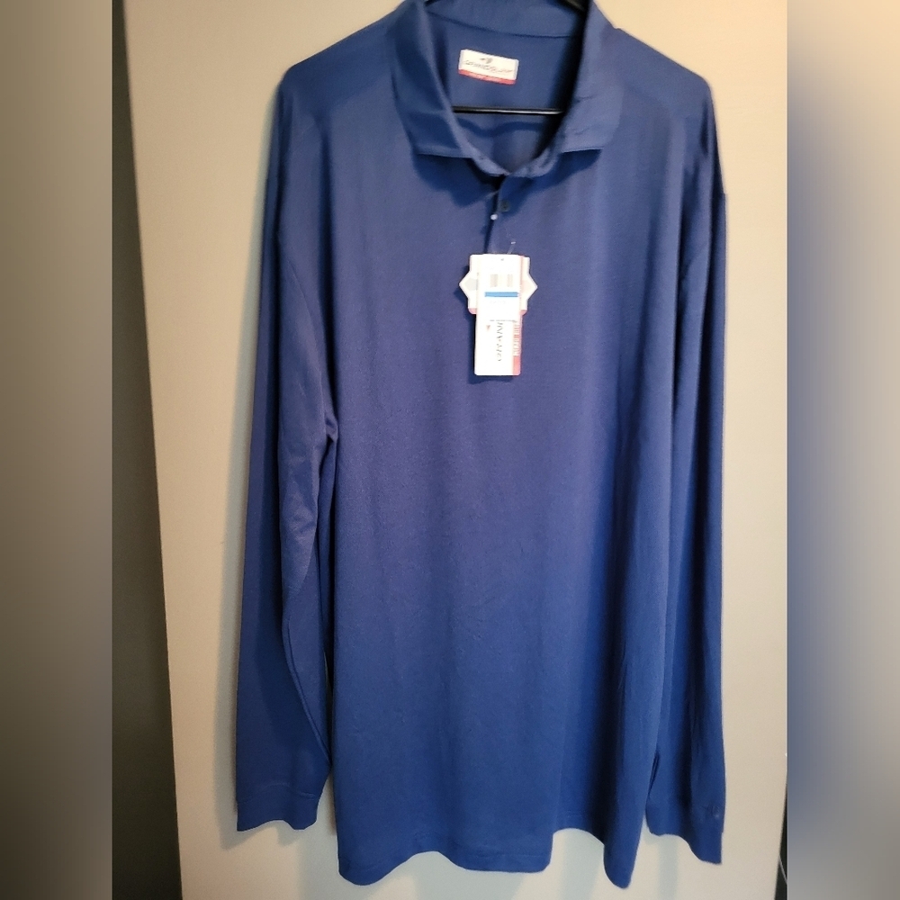 NEW Big & Tall Grand Slam Polo Size XLT